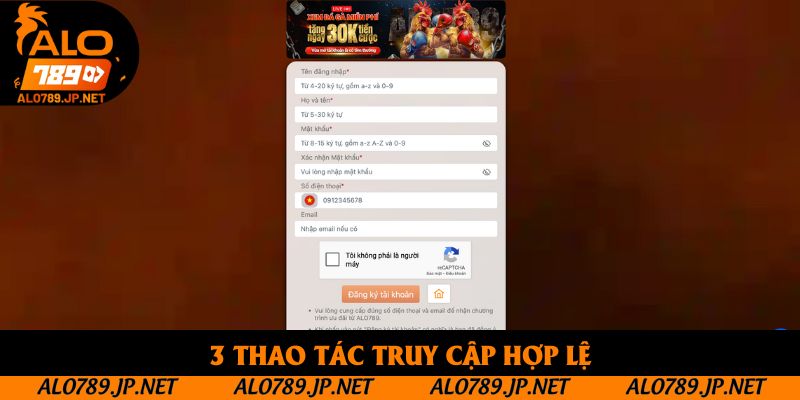 TRANG CHỦ 46 3 thao tác truy cập hợp lệ