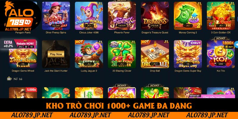 TRANG CHỦ 40 Kho trò chơi 1000+ game đa dạng