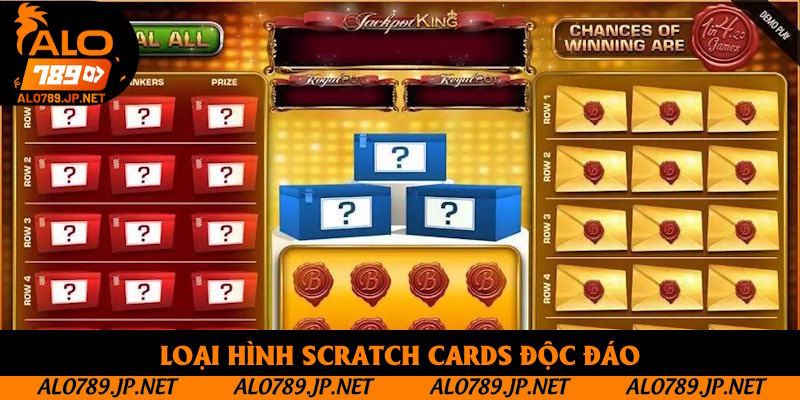 Game Bài 3D: Cách Chơi Truyền Thống Mang Thiên Hướng Hiện Đại 3 Loại hình Scratch Cards độc đáo