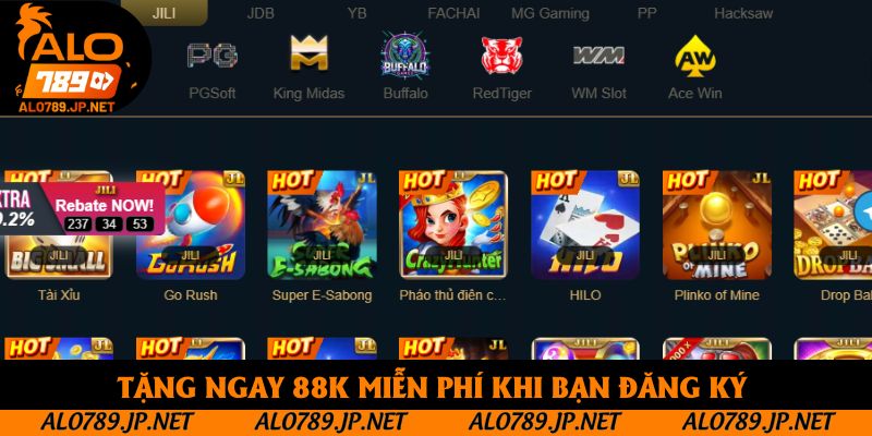 Khuyến Mãi Alo789: Cập Nhật Đầy Đủ Và Cách Nhận Thưởng 3 Tặng ngay 88K miễn phí khi bạn đăng ký tài khoản